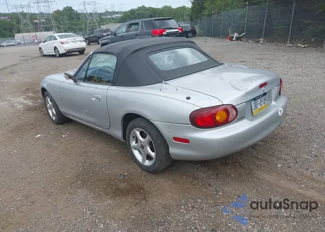 1999 Mazda Mx-5 Miata Leather Pkg/Popular Equipment Pkg/Sports Pkg/Touring Pkg из США, поврежденный, VIN JM1NB3539X0106946